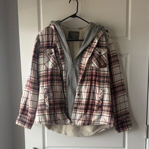 Natural Reflections Red Plaid Women's Jacket